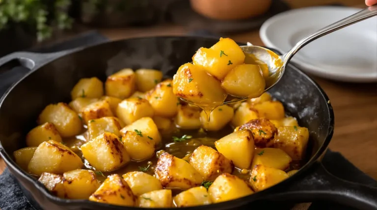 Ajoutez ceci à vos pommes de terre pendant la cuisson : elles deviennent plus savoureuses, parfumées et ultra moelleuses