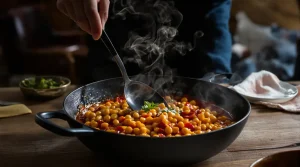 J'ai arrêté de snober les pois chiches en boîte : avec ma sauce tomate-moutarde, c'est devenu mon plat réconfort préféré