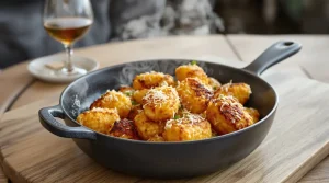 « J’en fais à chaque apéro d’hiver » : mes croquettes de chou-fleur dorées au four, légères, savoureuses et prêtes en 30 minutes