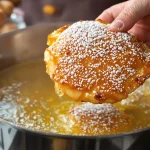 « Je les fais chaque Mardi gras depuis 3 ans » : mes beignets ultra-légers ne boivent plus d'huile grâce à cette astuce