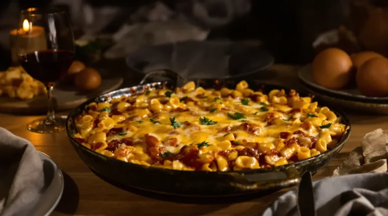 À 19h j’ai ouvert mon placard : à 19h25 ce gratin tout crémeux et doré régalait ma famille