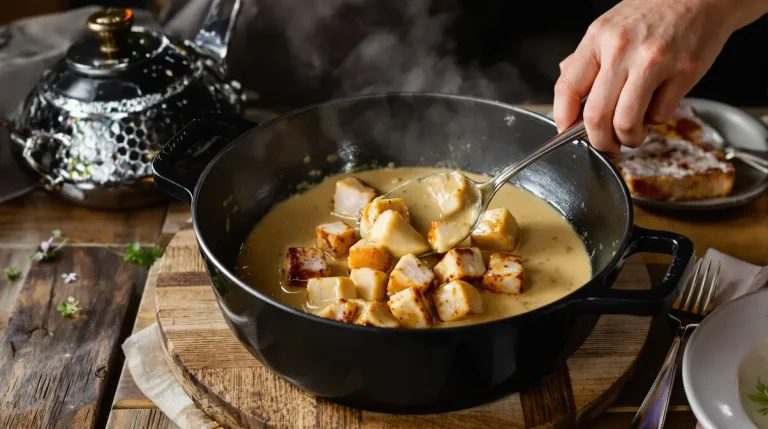 Adieu la viande sèche : ma recette secrète de sauté de porc à la crème de moutarde pour un dîner ultra fondant