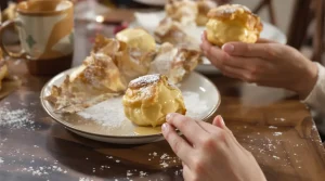 Ces choux à la crème pâtissière sont une tuerie : coques super légères, crème vanille ultra lisse