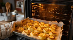 Depuis que je connais cette astuce, mes petits choux d’apéro au fromage gonflent sans retomber