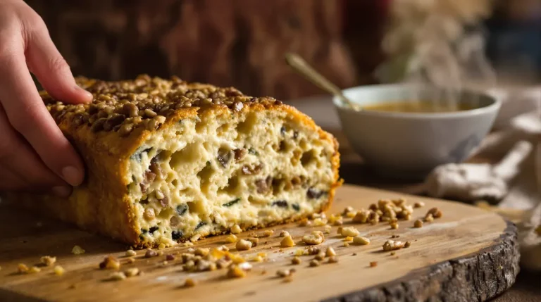 La recette ultra rapide que je fais tout le temps : mon cake fondant à la fourme d’Ambert et noix