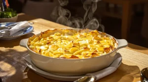 Mon accompagnement qui fait toujours sensation : le gratin dauphinois, à préparer la veille sans stress !