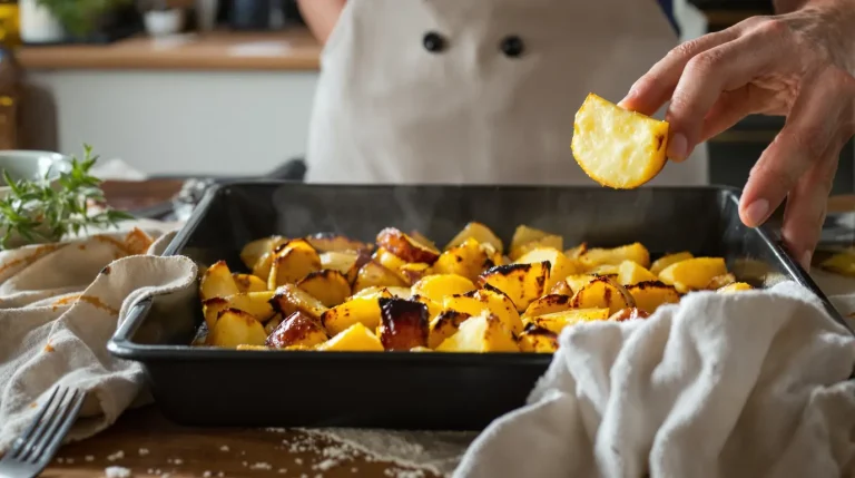 Pommes de terre au four : j’utilise cette astuce toute simple pour les rendre bien croustillantes