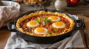 Œufs à la tomate au four : la recette de placard qui devient mon dîner de mars ultra réconfortant