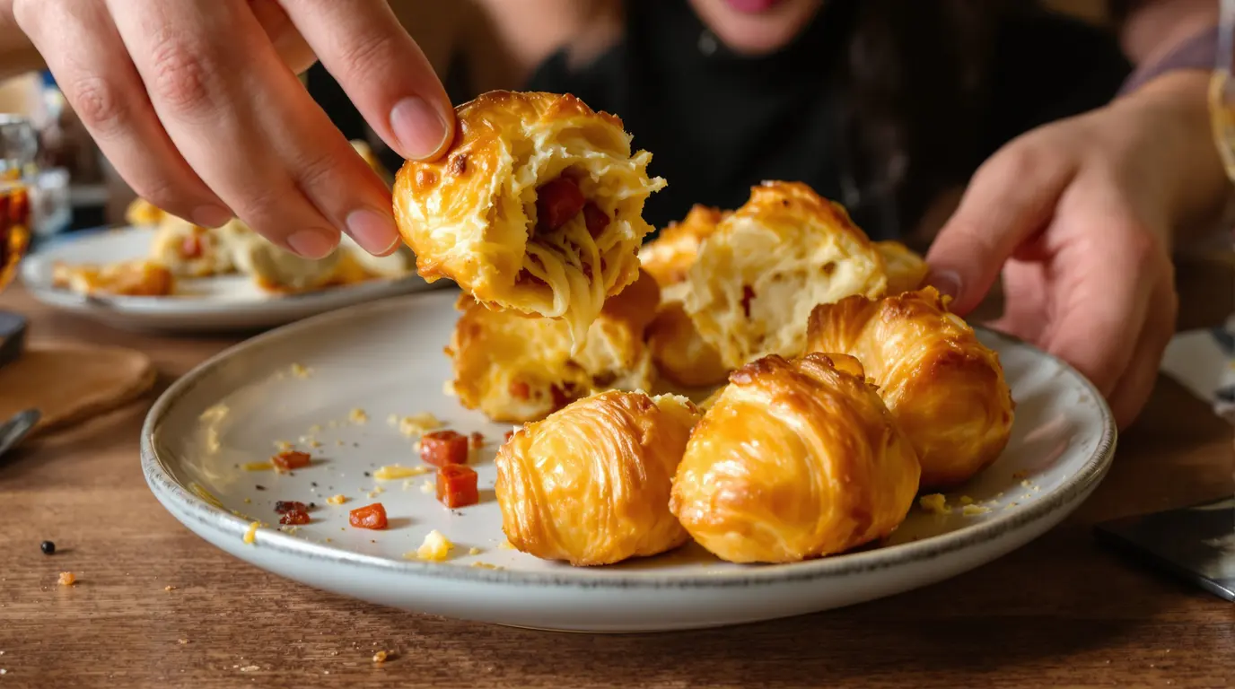 Chorizo, comté et pâte bien gonflée : ces bouchées d’apéro disparaissent en 5 minutes à table Chorizo, comté et pâte bien gonflée : ces bouchées d’apéro disparaissent en 5 minutes à table