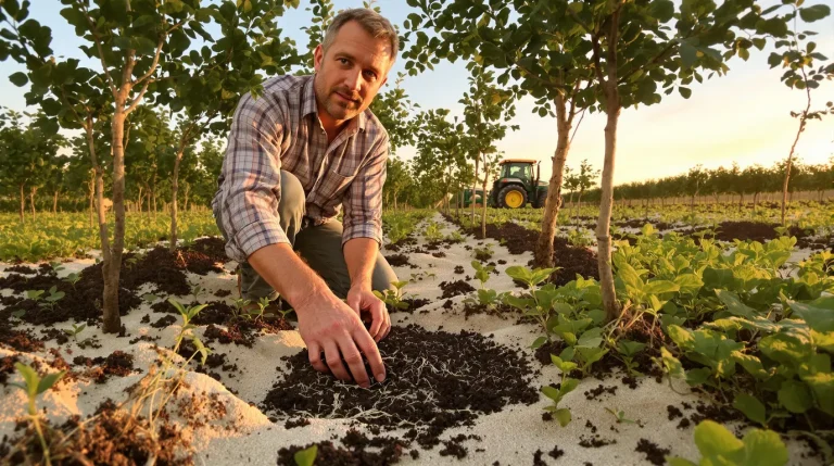 EARL Pestre-Giraux dans la Marne : arbres, truffes et semis direct en pleine Champagne crayeuse