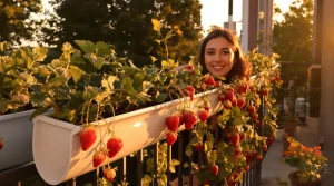 Fraises : l’astuce de la gouttière permet de récolter deux fois plus de fruits sur son balcon
