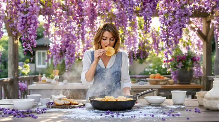 J’ai mangé les fleurs de ma glycine grâce à cette recette simple que tout jardinier devrait connaître