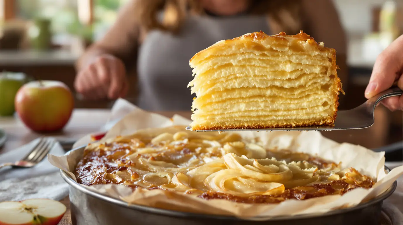 « J’ai à peine mis de sucre » : mon gâteau aux pommes quasi transparent rend accro dès la première part « J’ai à peine mis de sucre » : mon gâteau aux pommes quasi transparent rend accro dès la première part