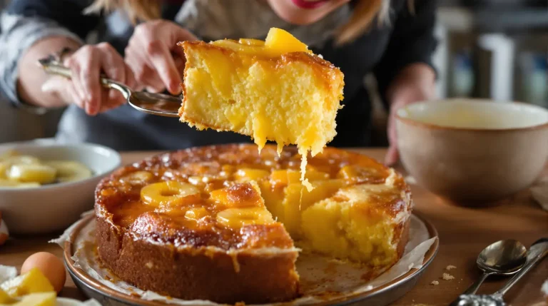 « Je ne comprends pas pourquoi je m’embêtais avant » : mon gâteau à l’ananas le plus simple fond en bouche