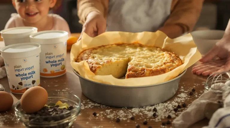 Je prépare un gâteau au yaourt pour mes petits-enfants : ce produit laitier garde tout le moelleux
