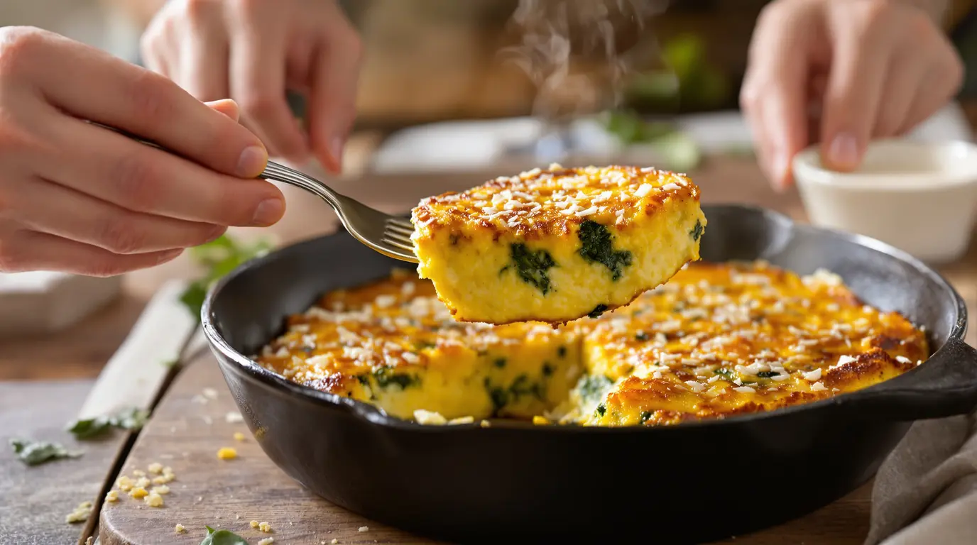 La polenta se cuisine aussi en galettes aux légumes et au fromage : voici comment je fais La polenta se cuisine aussi en galettes aux légumes et au fromage : voici comment je fais