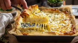 Le crousti-fondant express de l’automne : ma tarte fine poireaux-parmesan prête en 30 minutes max