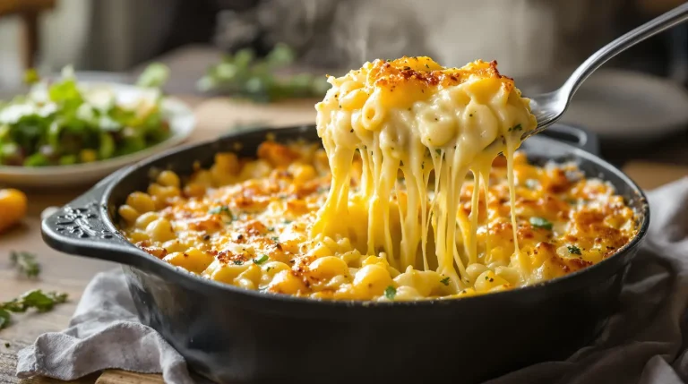 « Le plat le plus gourmand et réconfortant » : j’ai fait ce gratin de coquillettes devenu légendaire
