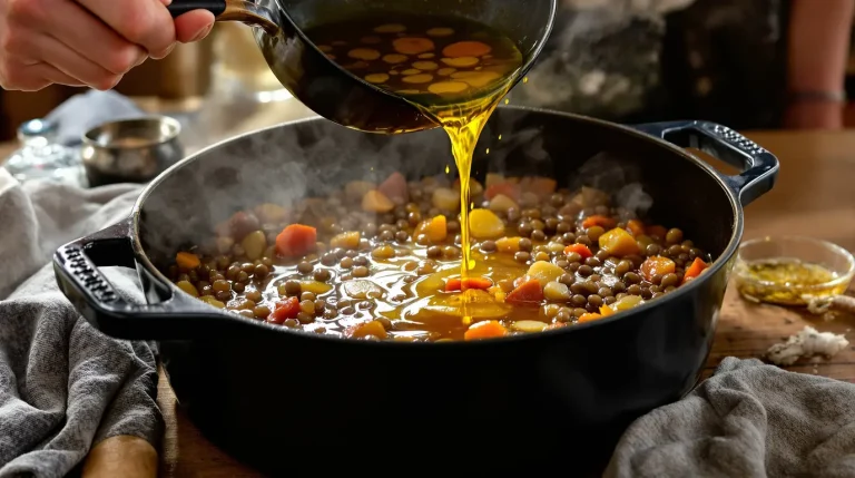 Lentilles parfaites : le secret des cuisiniers basques, les faire revenir dans « ça »