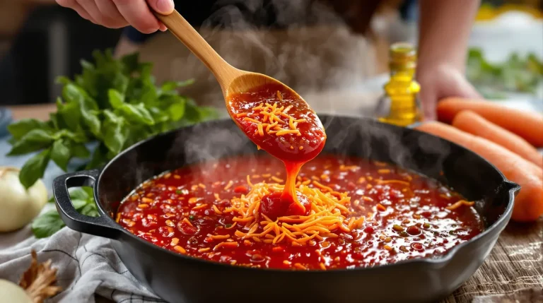 Ma sauce tomate était toujours trop acide : ce seul légume a réglé le problème sans sucre