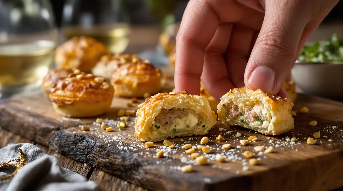 Mini feuilletés apéro au thon et Boursin : une idée simple que tout le monde adore à l’apéritif Mini feuilletés apéro au thon et Boursin : une idée simple que tout le monde adore à l’apéritif