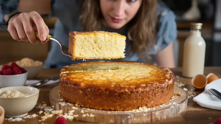 « Mon astuce pour un gâteau à l’amande ultra moelleux » : ma recette sans beurre fait l’unanimité
