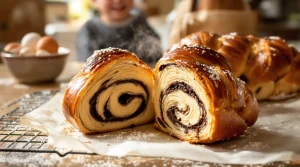 « Mon fils a cru que je l’avais achetée en boulangerie » : j’ai fait cette brioche tressée chocolat-noisette