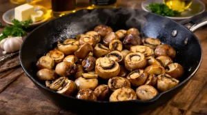 « Ne les touchez surtout pas » : la règle d’Etchebest pour des champignons caramélisés a changé ma cuisine