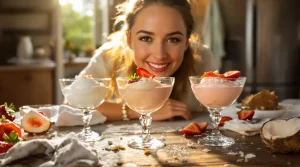 Panna cotta fraise coco sans laitages : mon dessert facile, frais et léger pour les beaux jours