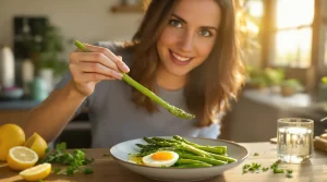 Pleine de fibres et d’antioxydants, hypocalorique et diurétique, l’asperge santé du printemps