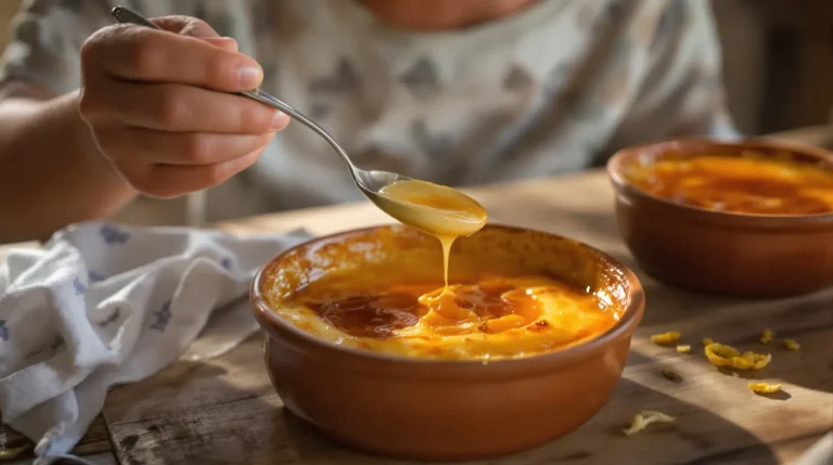 Portugal : ce flan révèle toute sa douceur à la dégustation, un dessert simple et vraiment délicieux