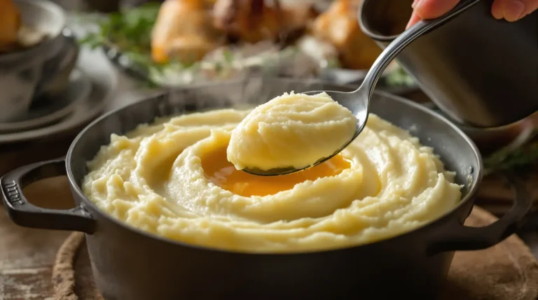 Purée de pommes de terre : arrêtez l’eau et le lait, ce liquide parfumé la rend bien plus savoureuse
