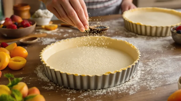 Tarte aux fruits : l’ingrédient clé que les pâtissiers appliquent sur la pâte avant la garniture