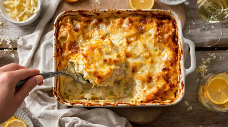 "Un plat complet, original qu'on peut préparer à l'avance !" : voici la savoureuse recette de lasagnes aux poireaux