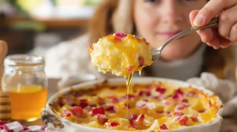 Clafoutis à la rhubarbe : je remplace le sucre par un ingrédient, il devient encore plus fondant