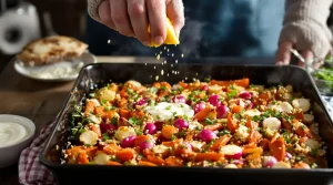 Depuis que je fais rôtir ces deux légumes d’avril au four, plus personne ne réclame de gratin de pommes de terre
