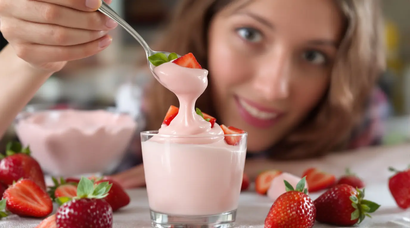 Fraises : j’ai fait ce dessert 2 ingrédients sans cuisson, le plus simple et gourmand du printemps Fraises : j’ai fait ce dessert 2 ingrédients sans cuisson, le plus simple et gourmand du printemps
