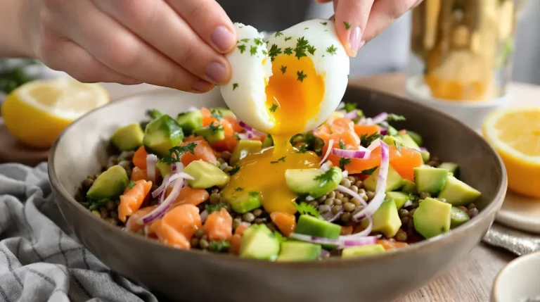 « Je ne cuisine plus les lentilles autrement » : ma salade au saumon fumé, repas du soir préféré de mai