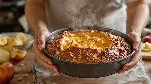 Julie Andrieu révèle sa recette de gâteau aux pommes favori, bien meilleur qu'une simple tarte