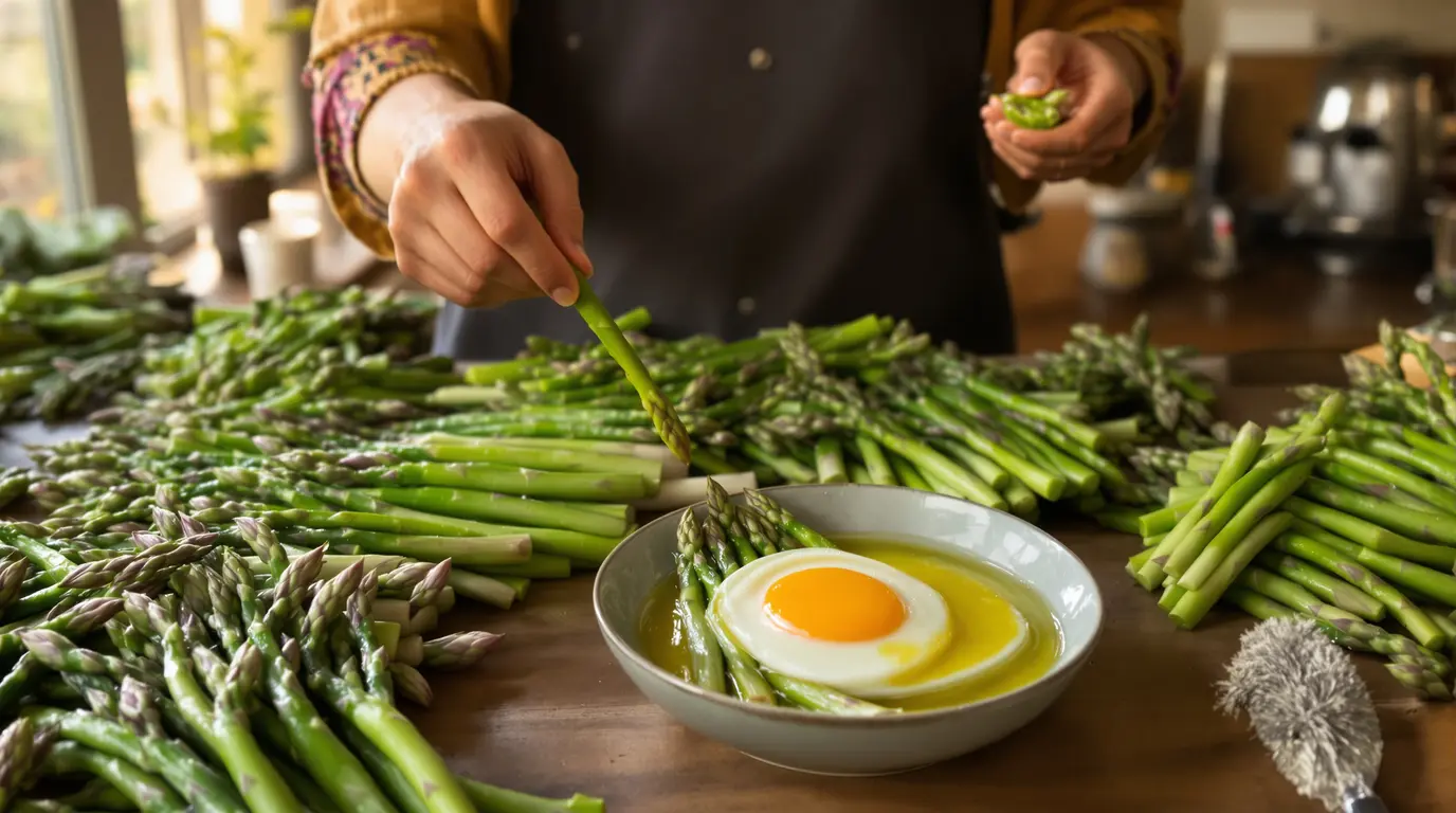 L’asperge, un concentré de nutriments à savourer au printemps : pourquoi il faut en profiter L’asperge, un concentré de nutriments à savourer au printemps : pourquoi il faut en profiter