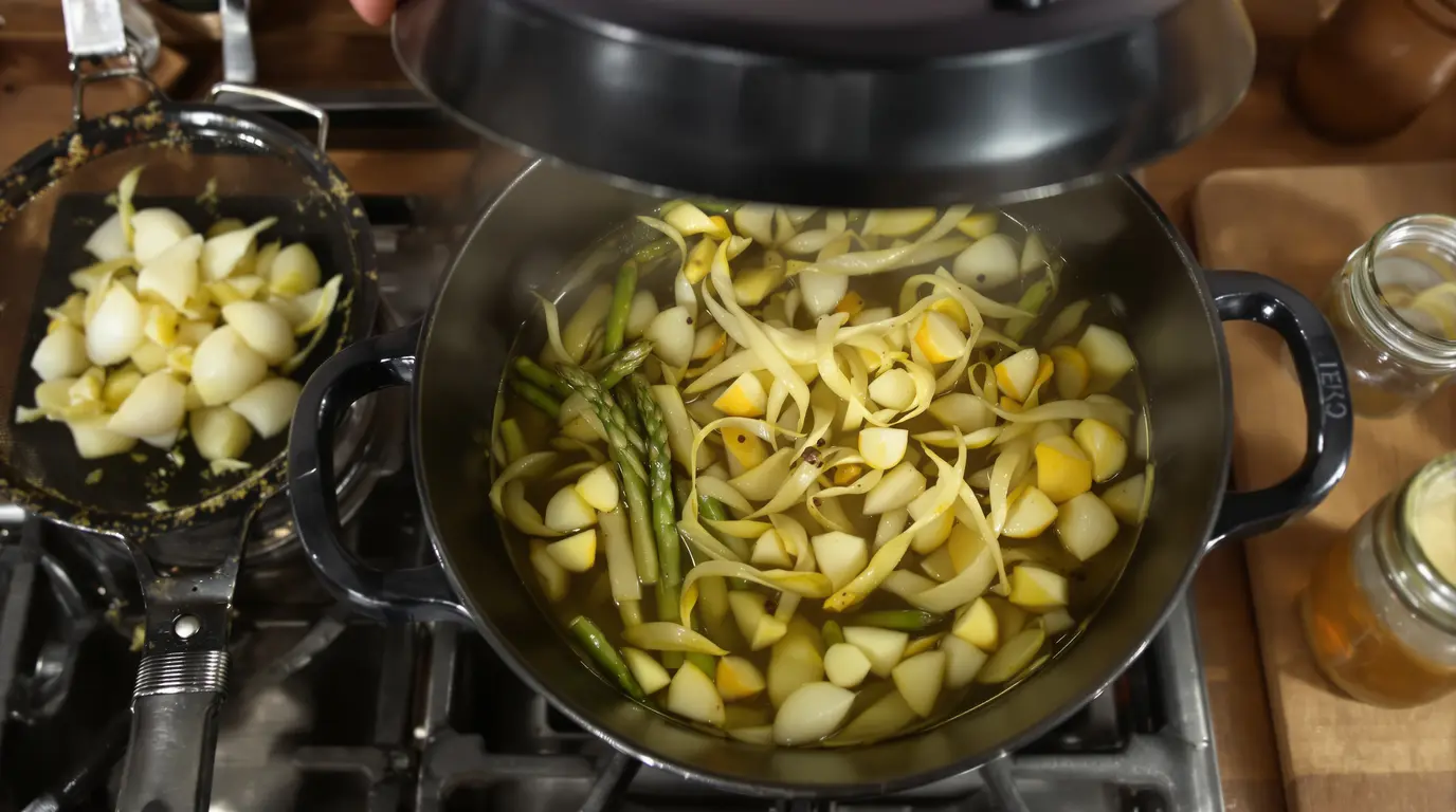 Ne jetez plus les tiges filandreuses des asperges : la technique des chefs pour en tirer le meilleur Ne jetez plus les tiges filandreuses des asperges : la technique des chefs pour en tirer le meilleur