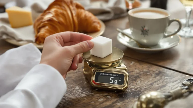 Poids carré de sucre : calcul simple pour cuisiner juste poids carré de sucre