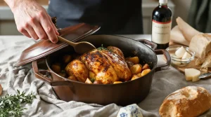 temps de cuisson pintade en cocotte en fonte
