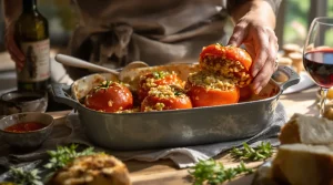 tomates farcies recette de grand-mère avec riz