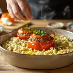 tomates farcies recette de grand-mère avec riz